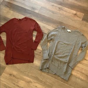 EUC Pair of Loft sweaters